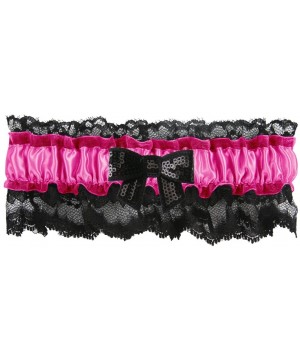 Garters & Garter Belts Britney Sequin Bow Garter- Standard- Wild Berry - Wild Berry - C4125Q7L09D