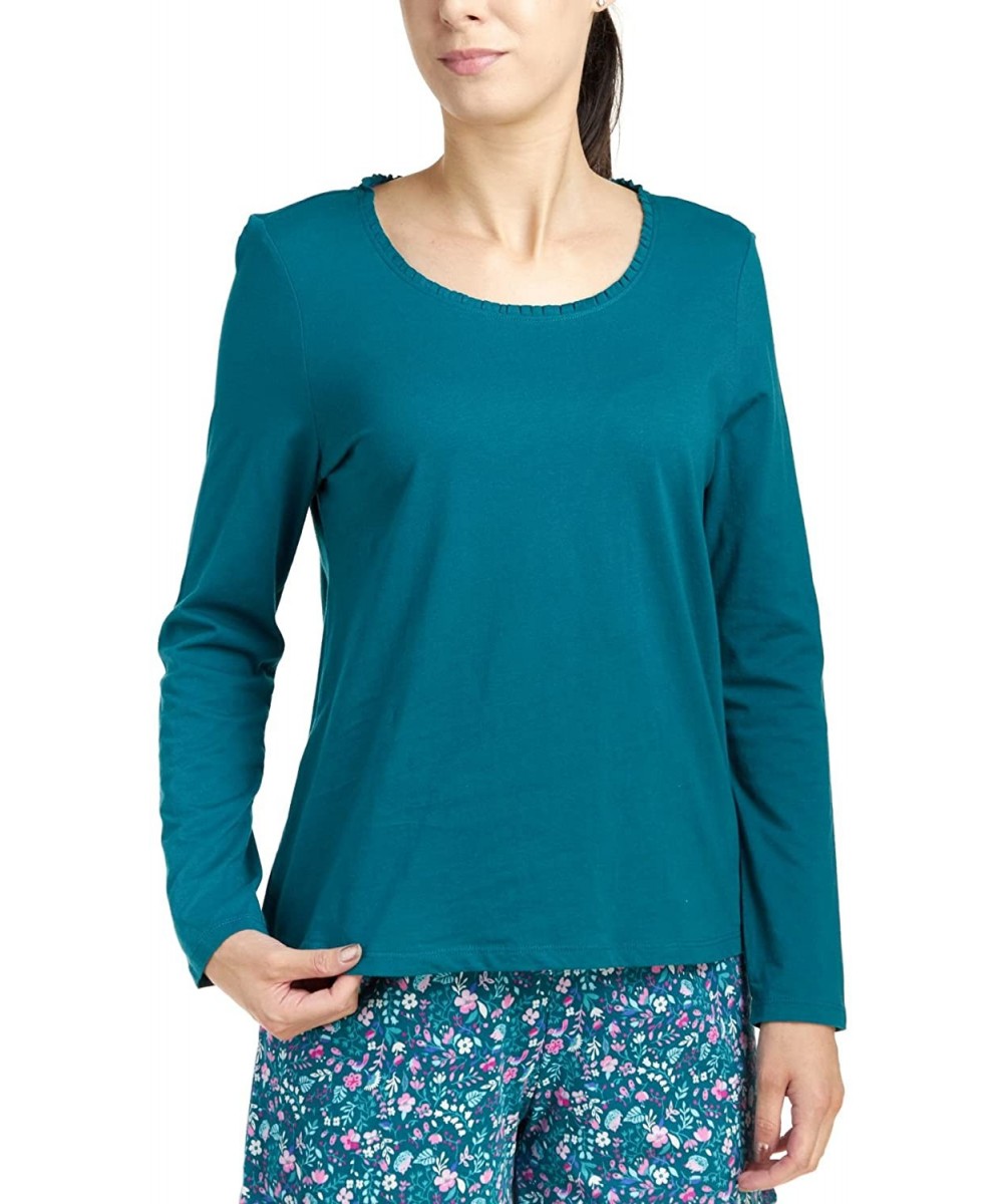 Tops Women's Ls Top - Spruce - C217YEL94EZ