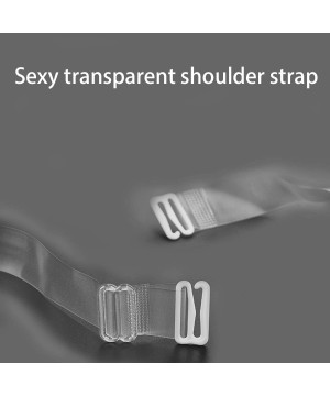 Accessories 8 Pairs Clear Bra Straps -Replacement Invisible Soft Transparent Bra Shoulder Straps for Women - 15mm Width - CB1...