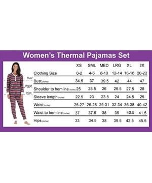 Sets Women's Long Sleeve Top and Pajama Pant Set - Grey Snowflake - C818RGH2NNO