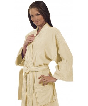 Robes Terry Kimono Robe for Women and Men - Beige - CW11HW44L13