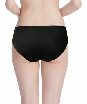 Panties Daily Life Women Low Rise Panties 6 Pack Underwear No Line Panty Spandex - Black-a - CZ18WMZN8AL