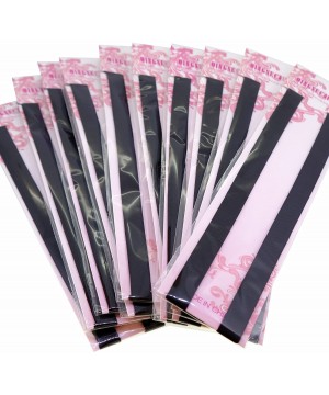 Accessories 12mm Wide Colorful Plain Color Fashion Bra Straps Lingerie Accessories Pack of 10 - Black - C112C5FDP8N