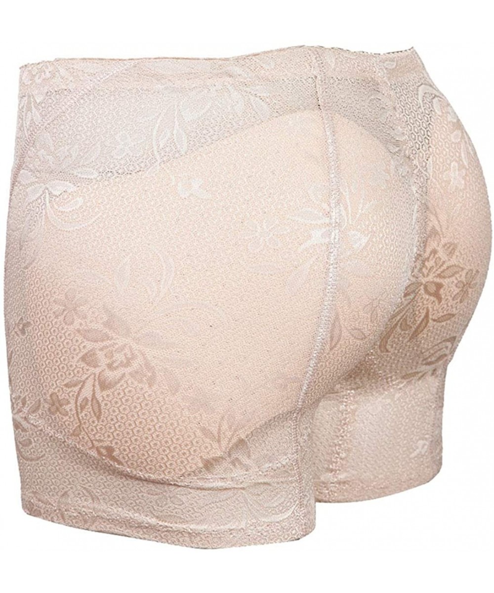 Shapewear Women's Jacquard Shapewear Hip and Butt Padded Panty Nude - Nude - CN11NFCLO11