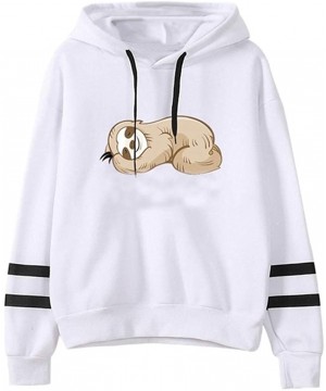 Baby Dolls & Chemises Womens Printed Hooded Sweatshirt Casual Long Sleeve Pullover Tops for Valentine's Day - J - C01945CZ22Q