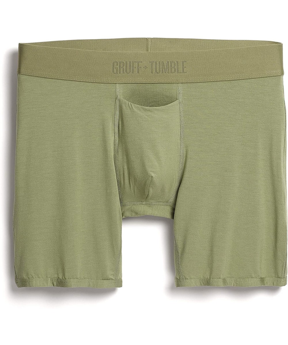 Boxer Briefs Men's Statesman Boxer Briefs - Olive Green - CV18TTOGWSN