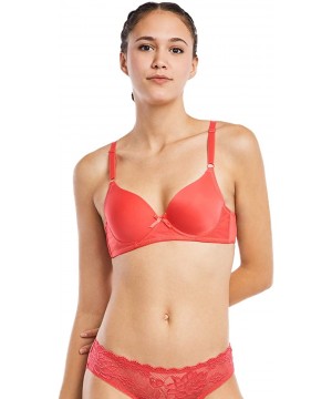 Bras Women's Premium Full Cup Plain Bra (6 Pack) - Assorted3 - CE18YZGCLQZ