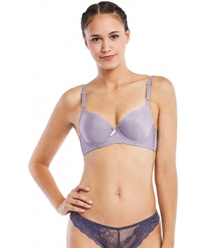 Bras Women's Premium Full Cup Plain Bra (6 Pack) - Assorted3 - CE18YZGCLQZ