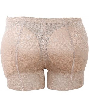 Shapewear Women's Jacquard Shapewear Hip and Butt Padded Panty Nude - Nude - CN11NFCLO11