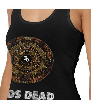 Camisoles & Tanks Women Sexy Tank Classic Vest Tee-Zeds Dead - Black - CZ198XN0MNH