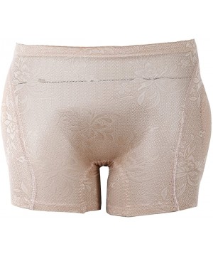 Shapewear Women's Jacquard Shapewear Hip and Butt Padded Panty Nude - Nude - CN11NFCLO11