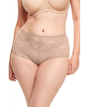 Panties Women's Plus Size 2-Pack Lace Hipster Panty Panties - Nude Pack (1072) - CZ18TR56HR6