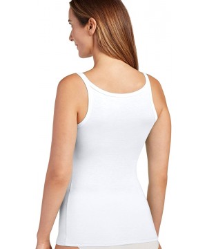 Camisoles & Tanks Women's Elance Supersoft Cami - White - C6114YGVAGZ