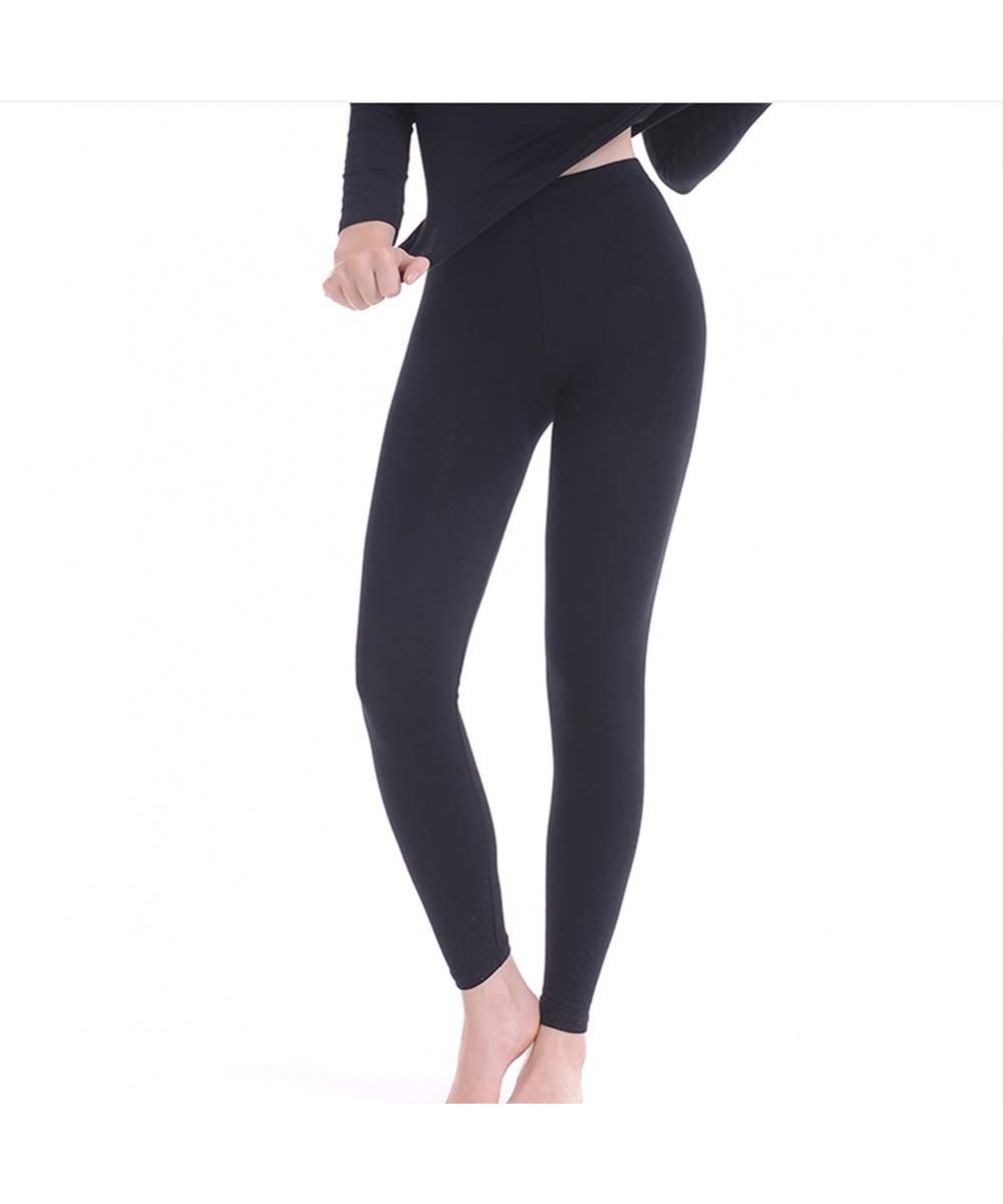 Thermal Underwear Women's Plus Size Thermal Underwear Bottom- Lengthen Warm and Velvet Thermal Underwear for Cold Weather - B...