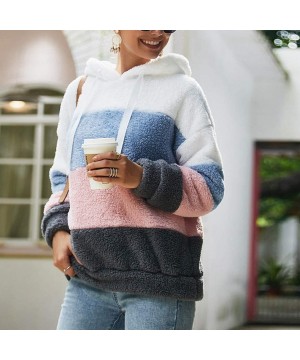 Tops 2019 Autumn and Winter Women's Jacket- Fashion Trend Ladies Color Cotton Plush Jacket - Gray - CX18XNUINIE