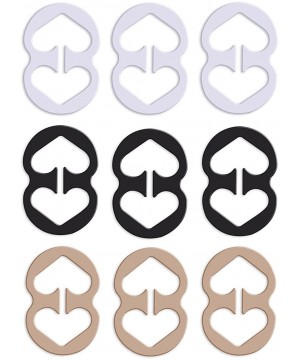 Accessories Bra Strap Clips Bra Extenders Bra Strap Holders - Racer Back - Conceal Straps - Cleavage Control - 9 Pcs Bra Clip...