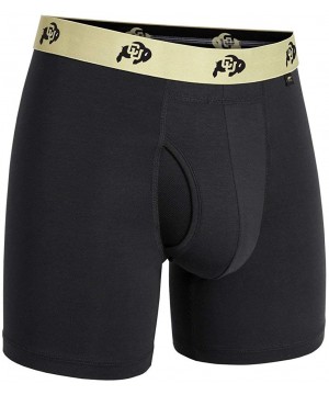 Boxers NCAA Team Colors Men's Swing Shift Boxers - Cu Black - CW184SOMYMU