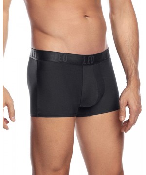 Boxer Briefs Microfiber Short Boxer Brief with Smart Fit - Black - C718ORSXT24