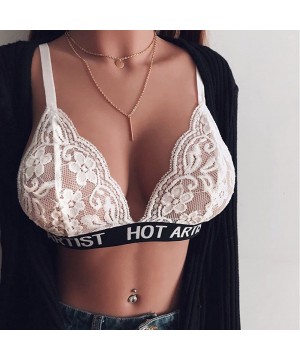 Bustiers & Corsets Sleepwear 2020 Popular Bandage lace Womens Sexy Lace Bandage Lingerie Corset Push Up Top Underwear - White...