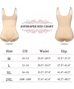 Shapewear Seamless Bodysuit Shapewear for Women Tummy Control Body Shaper - Nude-089 - CD18X2IN748