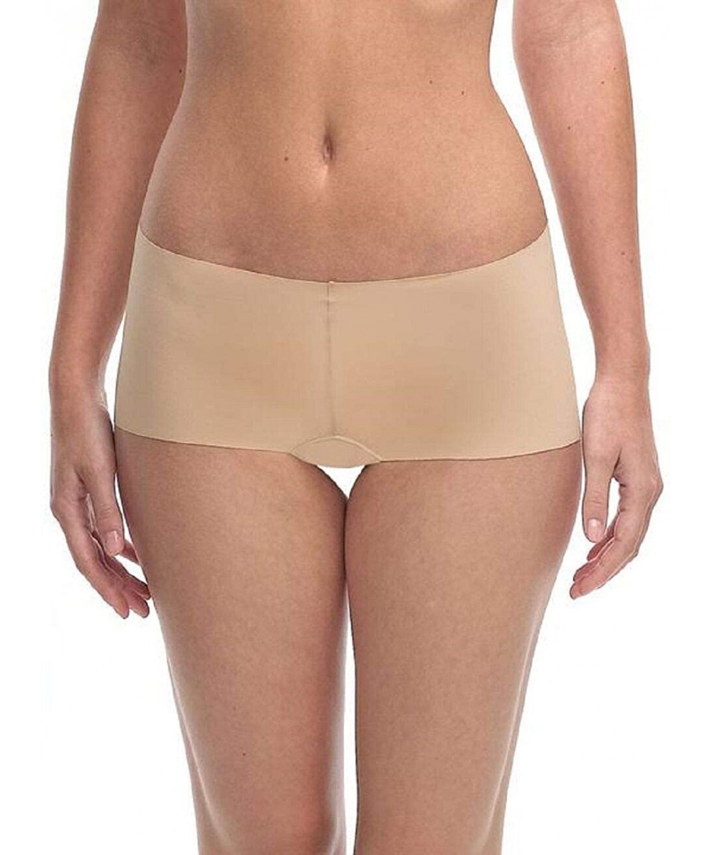 Panties Women's Classic Boy Short Panty - BS01 - True Nude - C112HLC4OW1