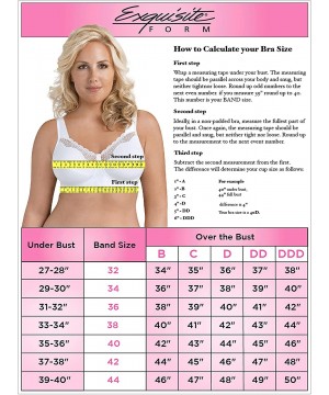 Bras Plus Size Fully Women's Front Close Longline Posture Bra 5107530 - White - CB111F1RZFD