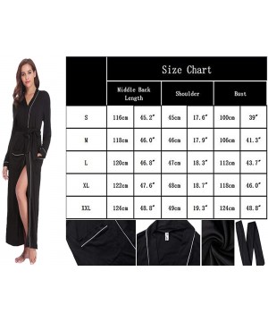 Robes Mens Womens Cotton Lightweight Robe Long Knit Bathrobe V Neck Kimono Loungewear Sleepwear - Women_pink - C018QECLO4I