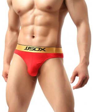 G-Strings & Thongs Hot Men's Thong Underwear- Men's Thong Butt-Flaunting Undie- No Visible Lines. - Red - CG18NLIY4X3