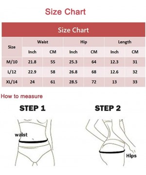 Shapewear Women's High Elasticity Sexy Seamless Briefs Butt Lifter Control Shorts Hip Enhancer Underpants - Black - CR18W5NH7ET