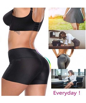 Shapewear Women's High Elasticity Sexy Seamless Briefs Butt Lifter Control Shorts Hip Enhancer Underpants - Black - CR18W5NH7ET