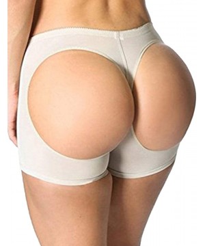 Shapewear Women Butt Lifter Shapewear Enhancer Control Panties Body Shaper Underwear - Beige - CZ17YY86AIO