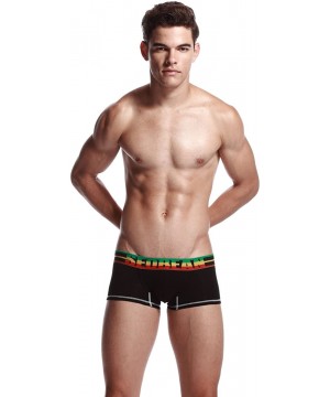 Boxer Briefs Mens Low-Rise Sexy Trunk Boxer Brief Underwear - 2323 Black - CO11I2OMKN3