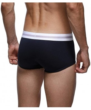 Boxer Briefs Men's Underwear Trunks Cotton 5-Pack Low Rise Boxer Briefs - R618(5-pack) - CU18XGUIOOQ