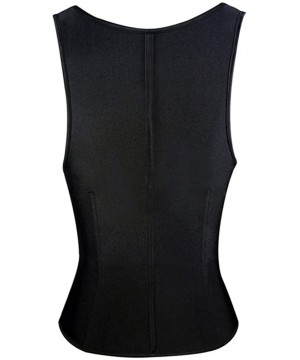 Bustiers & Corsets Women's Corset Sport Body Shaper Weight Loss Waist Cincher Trainer Bustier - Black - C5180OGIUDL