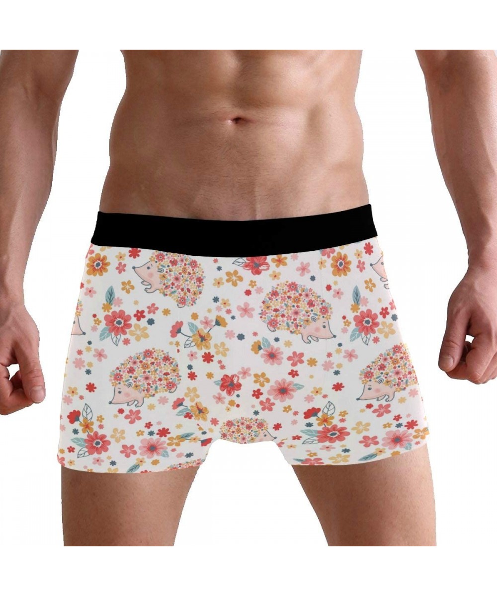 Boxer Briefs Mens Boxer Briefs Underwear Country Music Breathable Pouch Soft Underwear - Childish Floral Pattern Flowers and ...