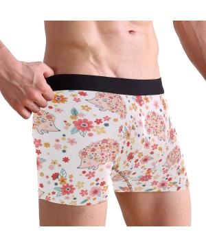 Boxer Briefs Mens Boxer Briefs Underwear Country Music Breathable Pouch Soft Underwear - Childish Floral Pattern Flowers and ...