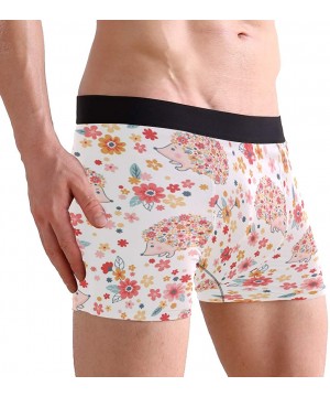 Boxer Briefs Mens Boxer Briefs Underwear Country Music Breathable Pouch Soft Underwear - Childish Floral Pattern Flowers and ...