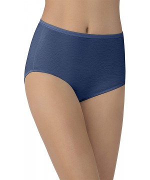 Panties Women's Illumination Brief Panties (Regular & Plus Size) - Navy - CZ11NP85HSB