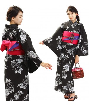 Robes Kimono Yukata Women's Single Item 20 Patterns to Choose F Size - X10-12 - CB19DHSZTZK