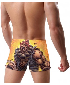 Boxers Baki The Grappler Men's Boxers Stretch Soft Boxer Shorts - CR19DAQ4GQU