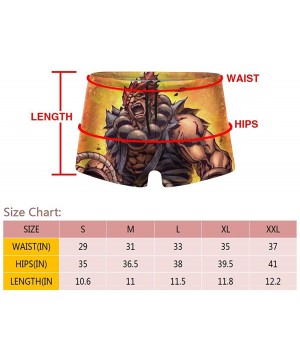 Boxers Baki The Grappler Men's Boxers Stretch Soft Boxer Shorts - CR19DAQ4GQU