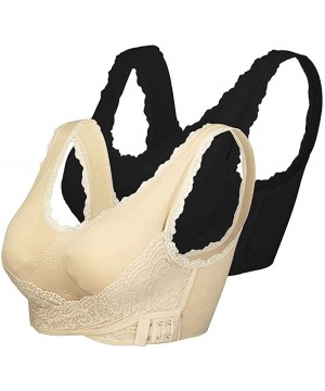 Bras Instacomfort Wireless Lace Liftbra - Black+beige - CR1989RL5YY