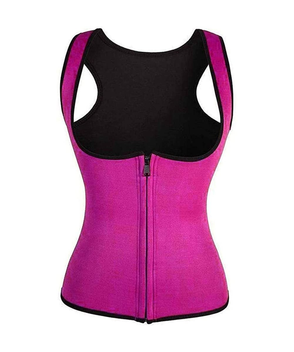 Shapewear Women Waist Trainer Corset Zipper Vest Body Shaper Cincher Tank Top Fitness Sport Workout Slimming Gym Essential - ...