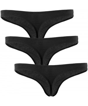 G-Strings & Thongs Men's Thong Underwear Soft Stretch T-Back Mens Underwear - Ba+ba+ba - CQ18XWXG2U3