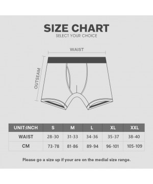 Boxer Briefs Boxer Briefs Mens Underwear Men Pack of 1-6 Men's Underwear for Men S M L XL XXL - F Black/Grey/White/Purple/Blu...