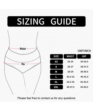 Shapewear Women's Multipack High Waisted Briefs Cotton Stretch Underwear Full Coverage Panties - Basic - C418HCX0HES