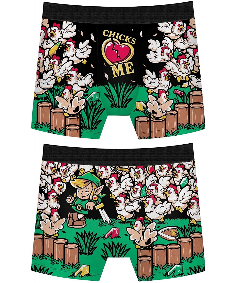 Boxer Briefs Chicks Heart Me Boxer Briefs - C51930EO0GL