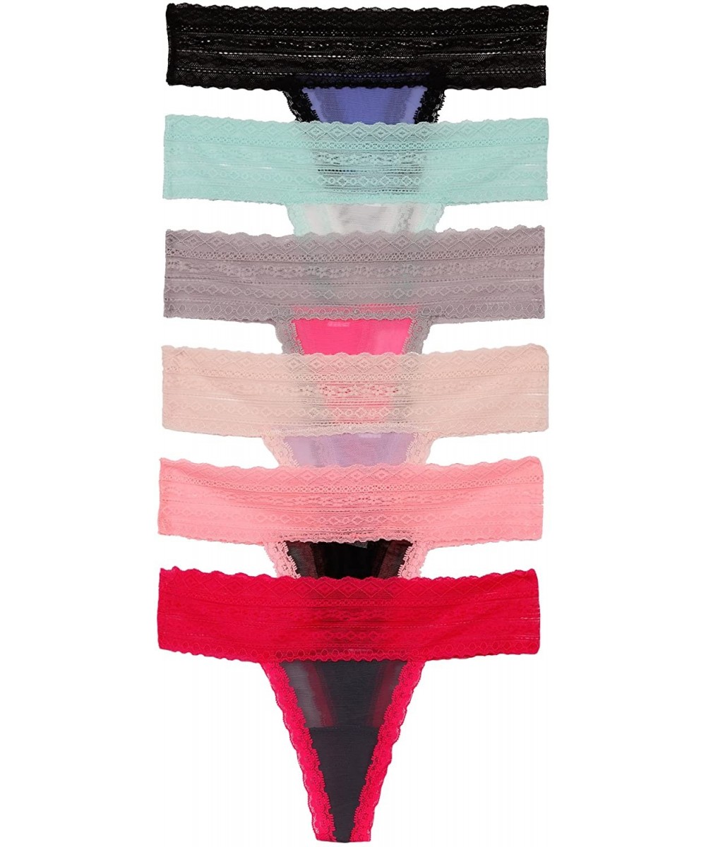 Panties Thong Style Panties Assorted Styles and Colors (Pack of 12) - 13 Cloud - CU12O5S5SQ7