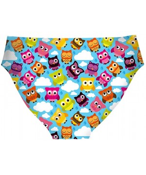 Panties Women's Sexy Underwear Animal Fashion Bikini Briefs Pants for Bachelorette Party - Owl 3 - CO18DM6ER4O