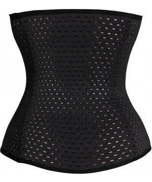 Shapewear Weight Loss Hourglass Waist Trainer Waist Cincher Sport Workout Shapewear Black - CF123TDLM2B